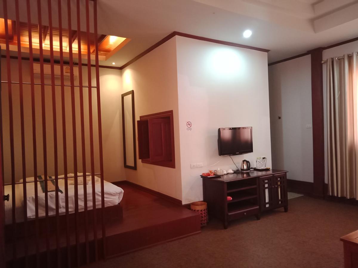Charming Lao Hotel Muangszaj Kültér fotó
